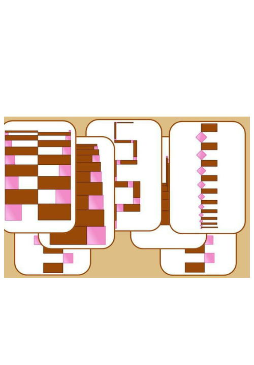 كروت امتدادات البرج الوردى والسلم البنى